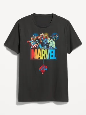 Marvel Comics Gender-Neutral Pride T-Shirt for Adults
