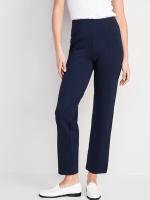 Extra High-Waisted Stevie Straight Pants