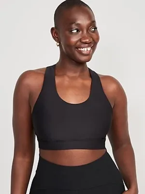 Medium Support PowerSoft Strappy Sports Bra for Women