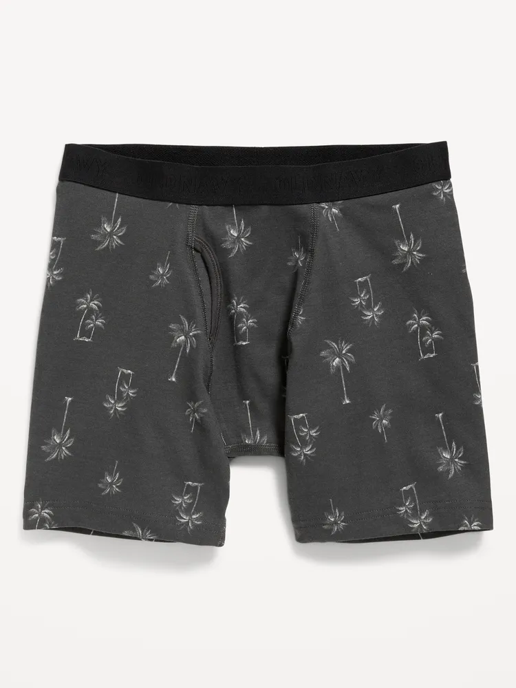 Americana Star-Print Built-In Flex Boxer-Brief Underwear for Men -- 6.25-inch inseam
