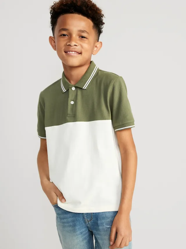 Old Navy Kids' School Uniform Pique Polo Shirt - - Size M