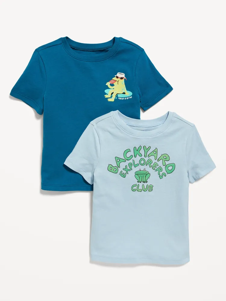 Old Navy 2-Pack Unisex Graphic T-Shirt for Toddler