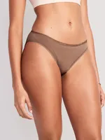 High-Waisted ogo Graphic Bikini Underwear