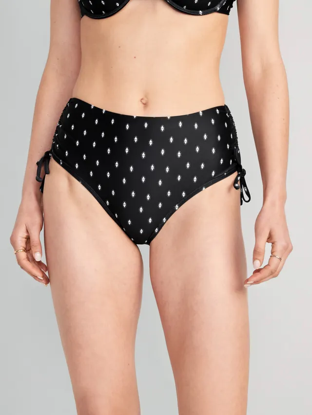 Mid-Rise Bikini Swim Bottoms