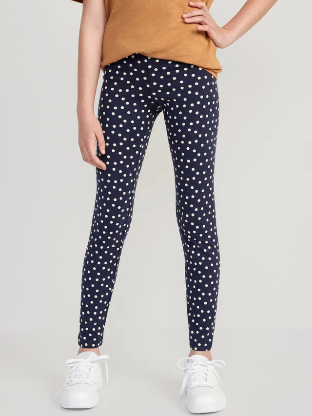 Printed Built-In Tough Full-Length Leggings for Girls