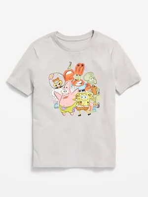 pongeBob quarePants Gender-Neutral T-hirt for Kids