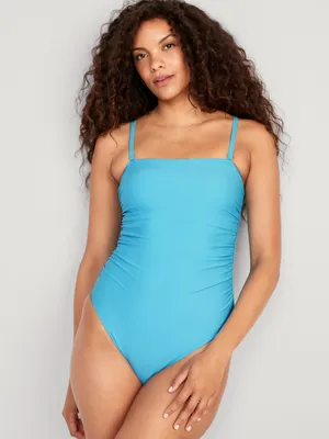 Convertible Bandeau One-Piece Swimsuit for Women