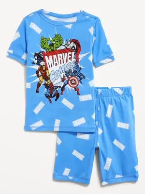 Gender-Neutral Snug-Fit Licensed Pop-Culture 2-Piece Pajama Set for Kids