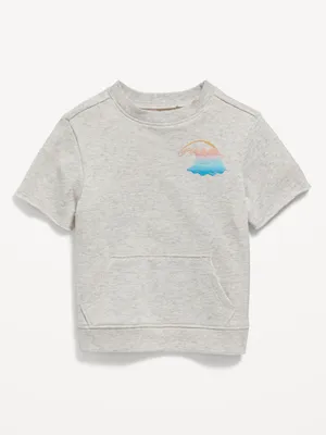 Unisex Short-Sleeve Graphic Sweatshirt for Toddler