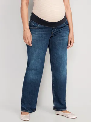 Maternity Front Low-Panel OG Loose Jeans
