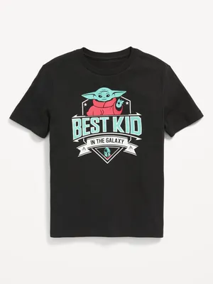 Matching Star Wars: The Mandalorian The Child Gender-Neutral T-Shirt for Kids