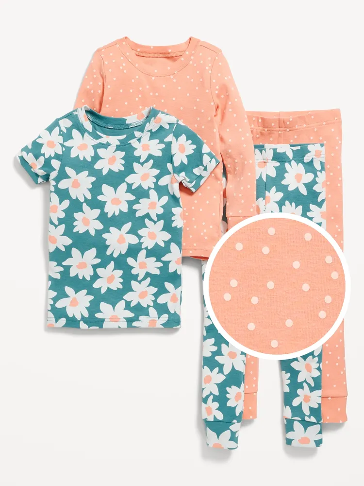 Unisex Printed Snug-Fit Pajama Set for Toddler & Baby