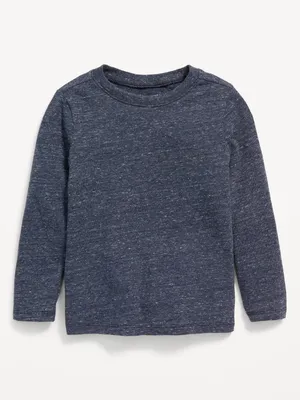 Unisex Long-Sleeve Slub-Knit T-Shirt for Toddler