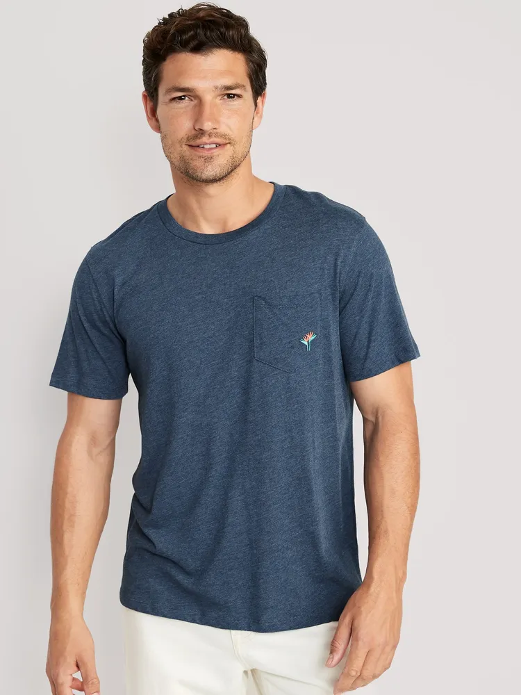 Soft-Washed Crew-Neck T-Shirt for Men