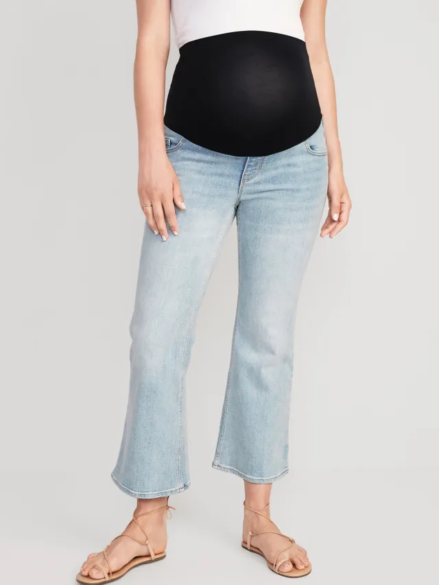 Maternity Full Panel Flare Jeans