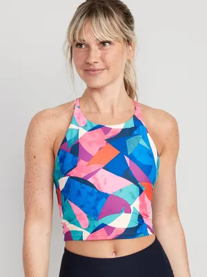 Light Support PowerSoft Longline Sports Bra for Women