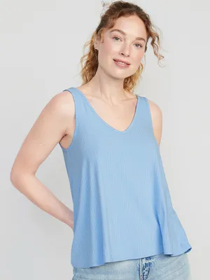 Luxe Sleeveless Swing Top