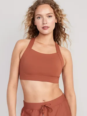 High Support PowerSoft Convertible Sports Bra for Women 2X-4X