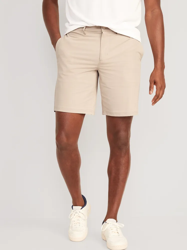 StretchTech Chino Shorts for Men - 9-inch inseam