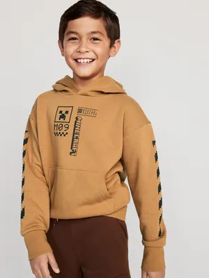 Gender-Neutral Licensed Pop-Culture Pullover Hoodie for Kids