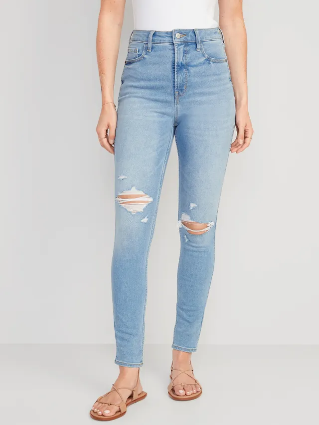 Old Navy Curvy High-Waisted OG Straight Ankle Jeans for Women