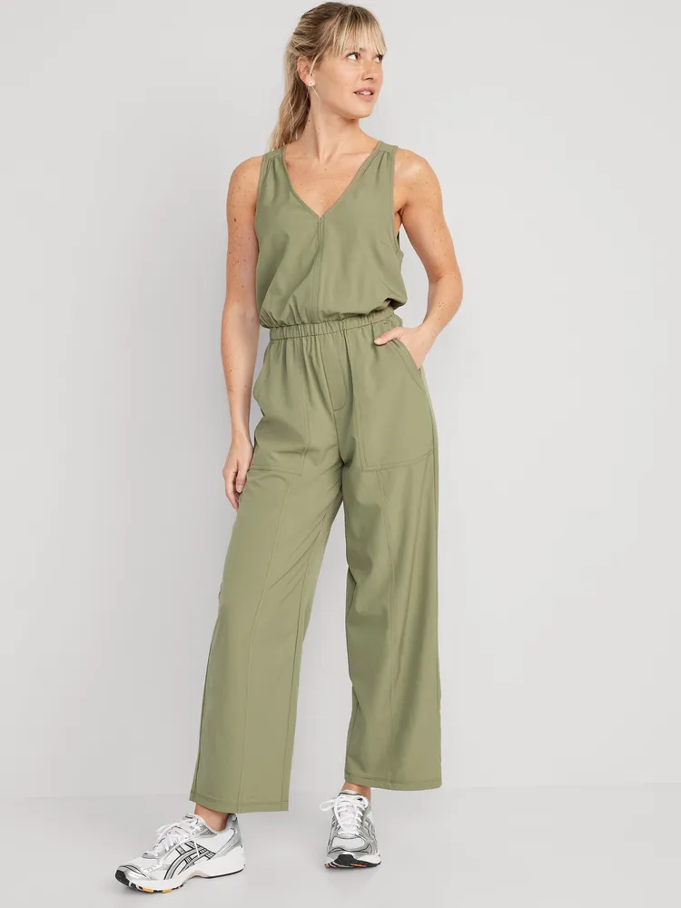 Old Navy Waist-Defined StretchTech Jumpsuit