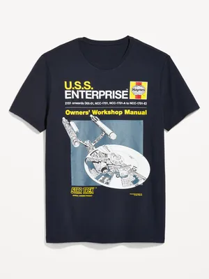 Star Trek Gender-Neutral Graphic T-Shirt for Adults