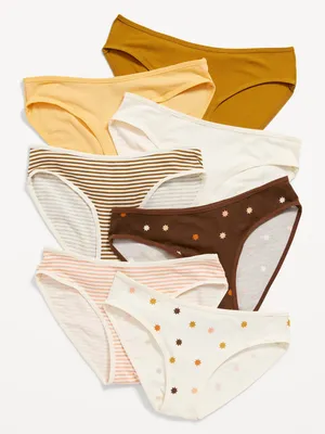 Bikini Underwear 7-Pack for Girls