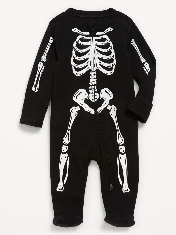Matching Unisex 2-Way-Zip Sleep & Play Footed One-Piece for Baby