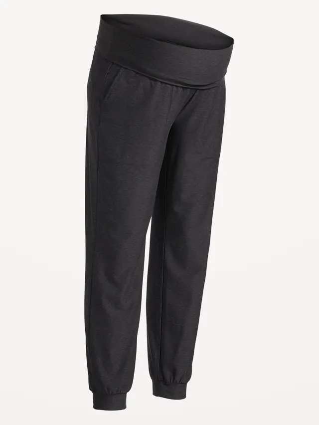 Maternity Rollover-Waist Sweatpants