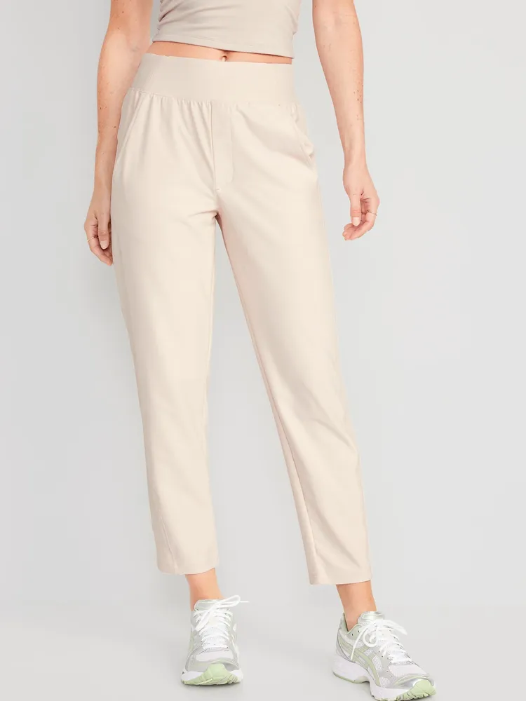 High-Waisted PowerSoft Combination Taper Pants for Women