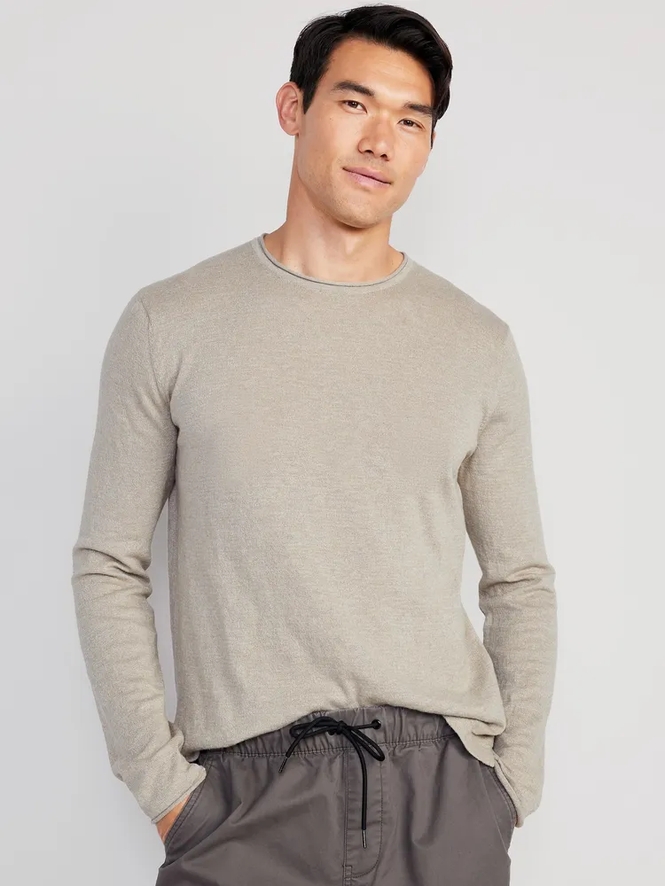 Relaxed Pullover Sweater for Men
