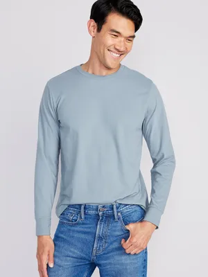 Soft-Washed Long-Sleeve Rotation T-Shirt for Men