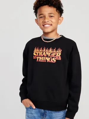 Gender-Neutral Licensed Pop-Culture Sweatshirt for Kids