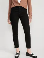 Mid-Rise Power Slim Straight Jeans