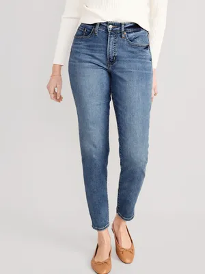 High-Waisted OG Straight Ankle Jeans for Women
