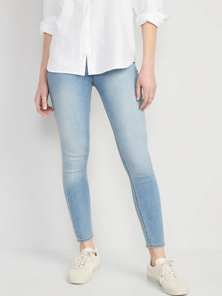 Mid-Rise Wow Super-Skinny Jeggings