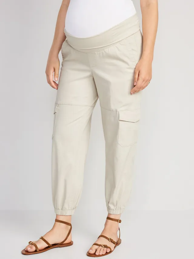 Old Navy Maternity Foldover-Waist Cargo Pants