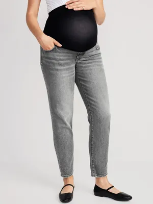 Maternity Full Panel OG Straight Jeans