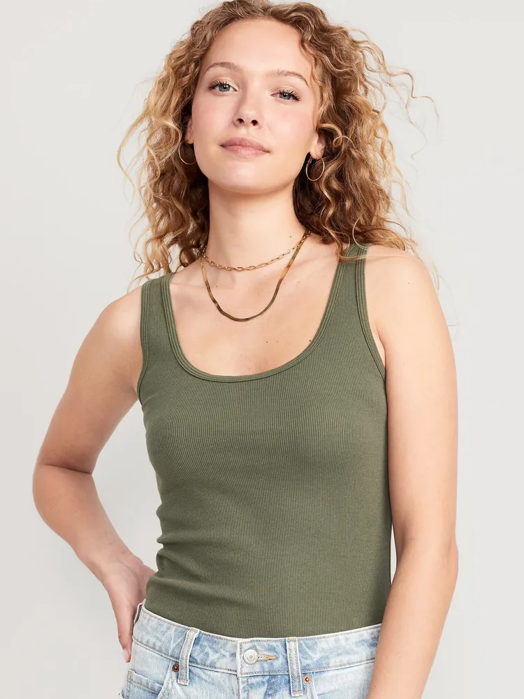 Old Navy Rib-Knit First Layer Tank Top