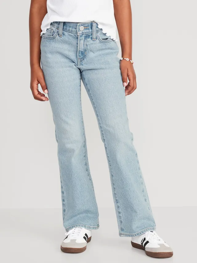 Old Navy Mid-Rise Built-In Tough Boot-Cut Jeans for Girls