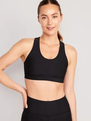 Medium Support PowerSoft Cross-Strap Sports Bra