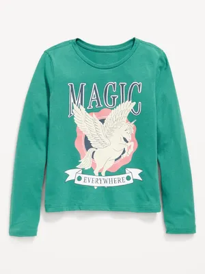 Long-Sleeve Graphic T-Shirt for Girls