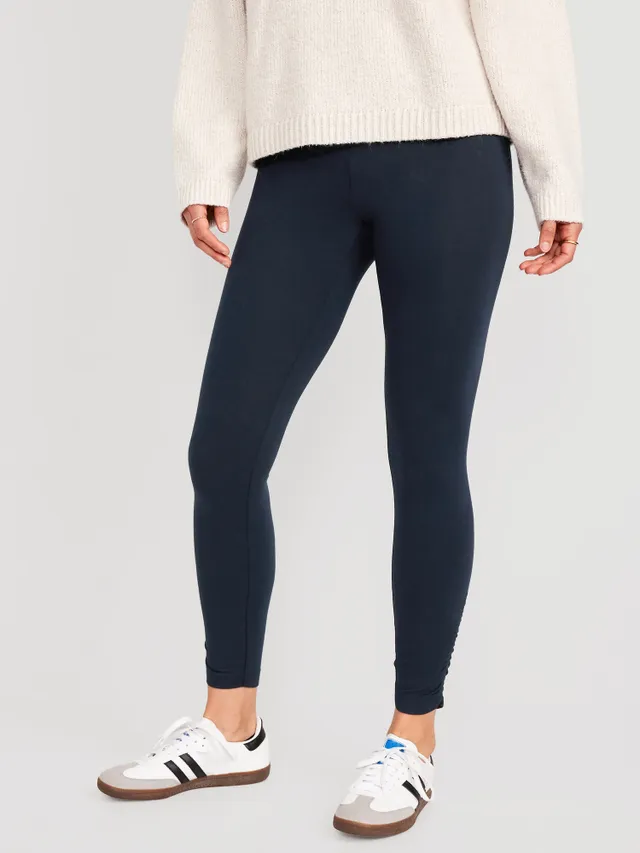 Old Navy High-Waisted Ruched 7/8 Legging for Women