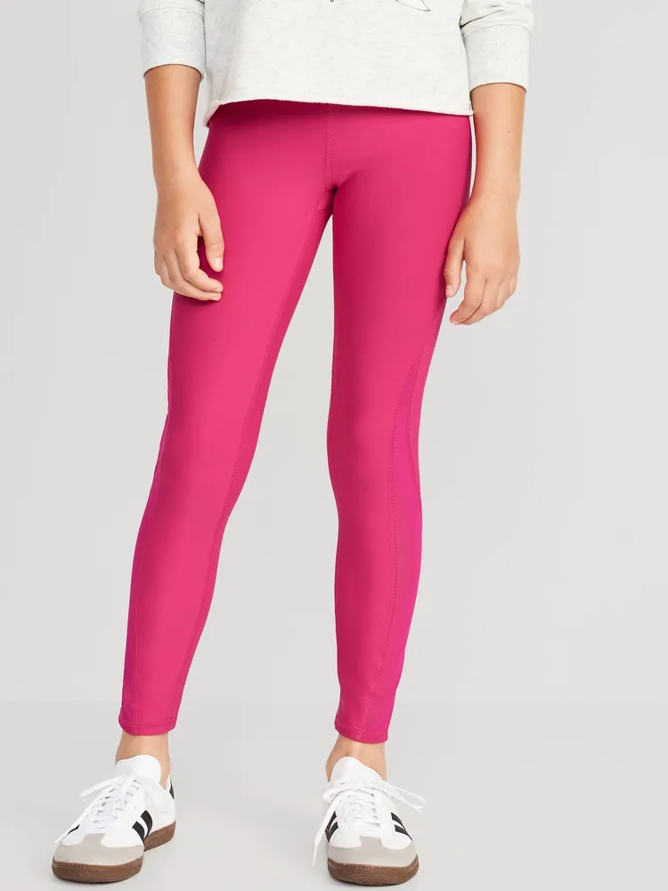 High-Waisted PowerSoft Ribbed 7/8 Leggings for Women, Old Navy