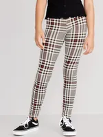 Printed Built-In Tough Full-Length Leggings for Girls