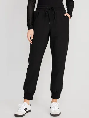 High-Waisted All-Seasons StretchTech Jogger Pants for Women