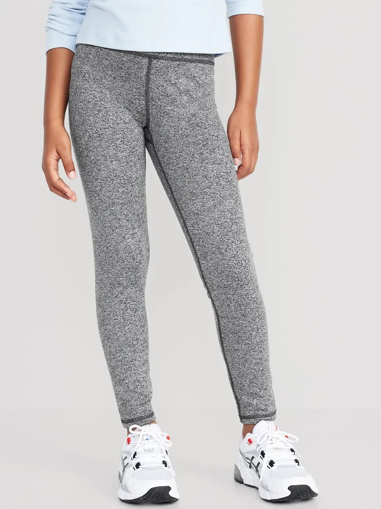 Old Navy High-Waisted PowerSoft 7/8 Mixed-Fabric Leggings for Women
