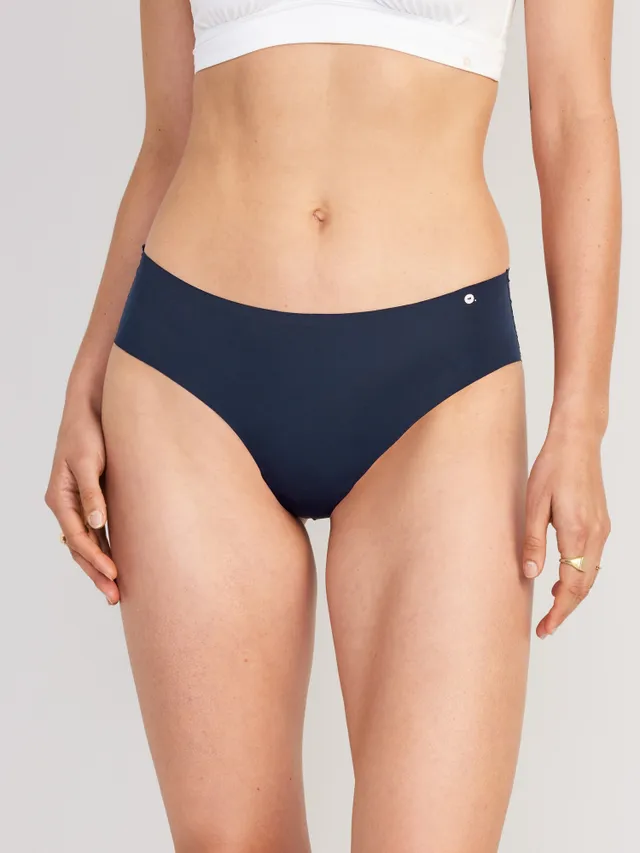 Old Navy Low-Rise Soft-Knit No-Show Hipster Underwear for Women