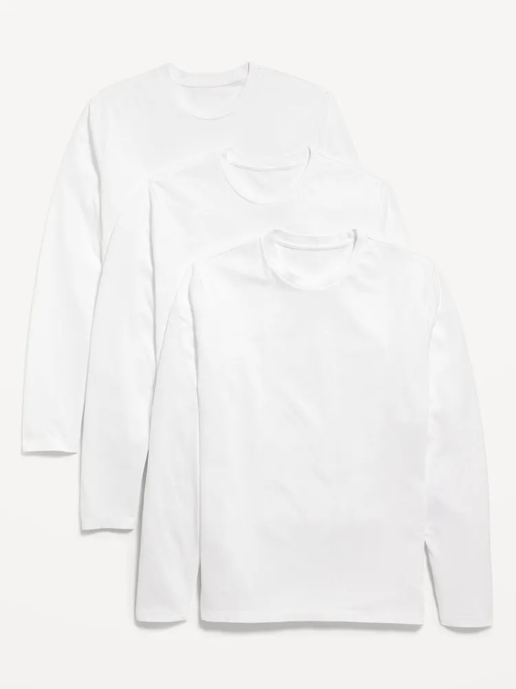 Soft-Washed Crew-Neck Long-Sleeve T-Shirt